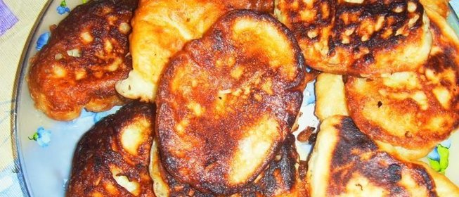 Кабачковые оладьи на кефире