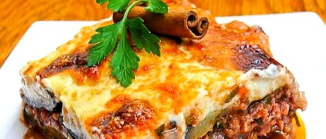 Мусака с баклажанами