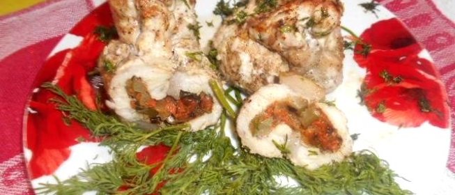 Свиные мешочки