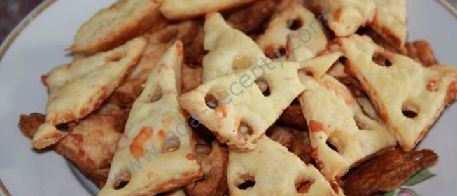 Сырное печенье