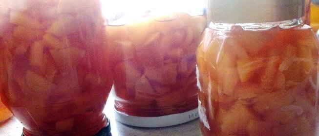 Ароматное варенье из айвы