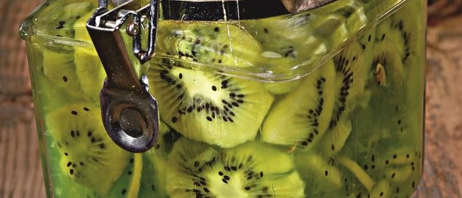 Варенье из киви и лимонов