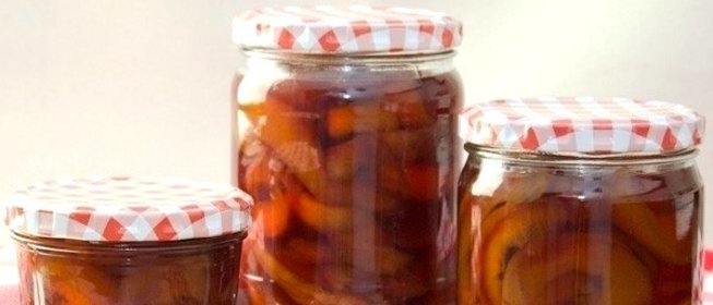 Варенье из персиков быстрое