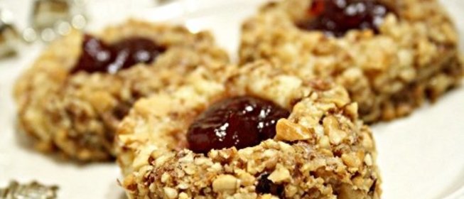 Печенье с повидлом