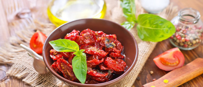 Сушеные помидоры черри