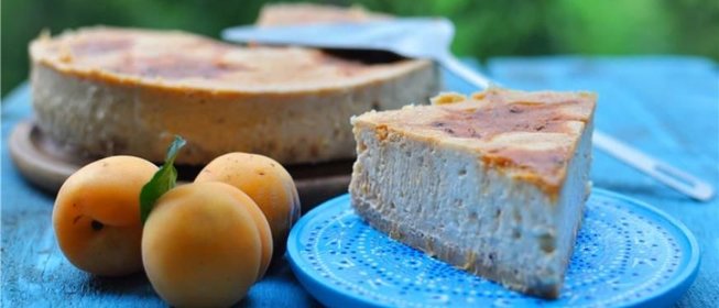 Абрикосовый чизкейк-запеканка