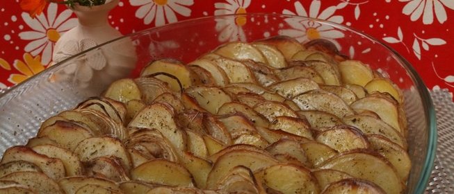 Картофель Crispy Gratin