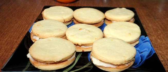 Апельсиновое печенье