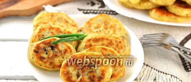 Дрожжевые оладьи из сардины в масле