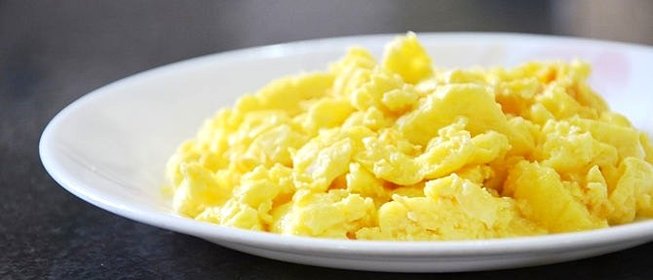 Омлет кусочками