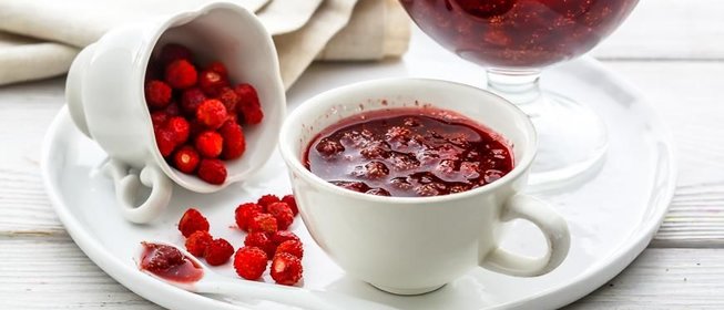 Варенье из лесной земляники
