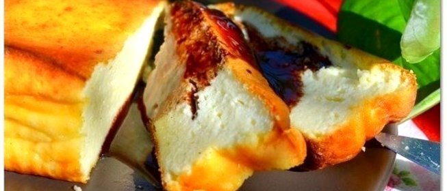 Творожная запеканка без муки и манки