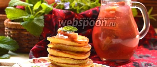 Ванильные оладьи на пахте