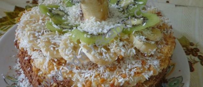 Торт блинный Крепвиль Тропический