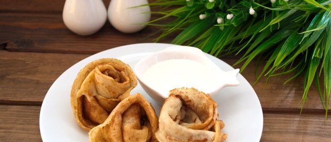 Диетические блины без муки