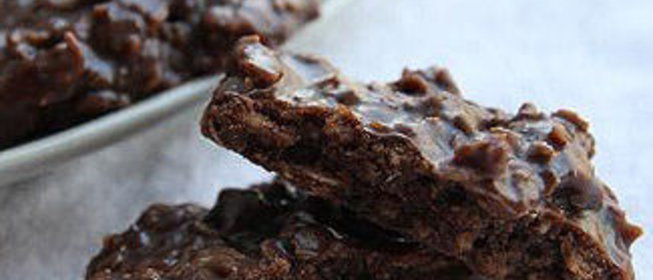 Шоколадно-овсяное печенье без выпечки