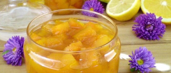 Варенье из тыквы с апельсином и лимоном
