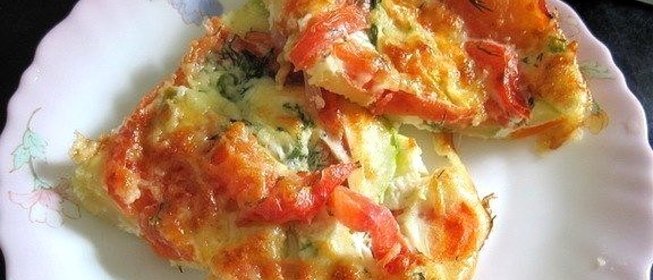 Омлет с овощами «Эдем»