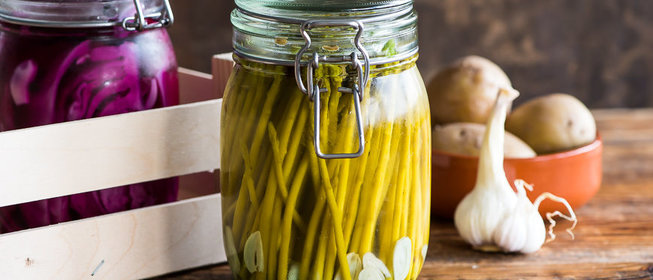 Маринованная спаржа