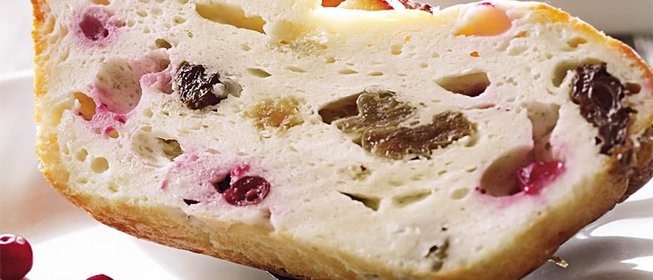 Запеканка с брусникой