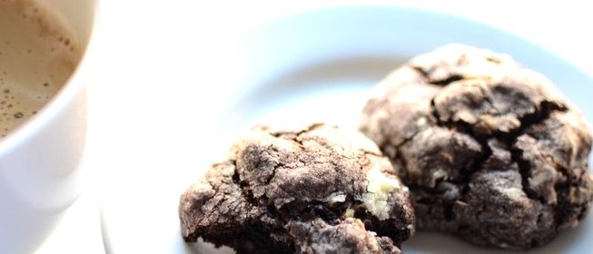 Двойное шоколадное печенье