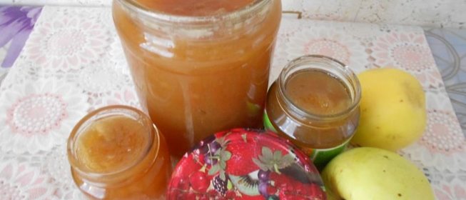 Яблочное повидло с корицей