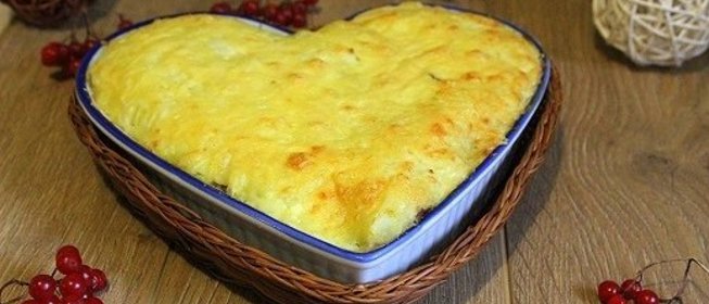 Картофельная запеканка с говядиной