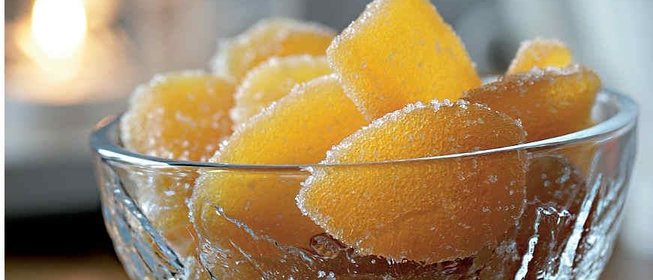 Цукаты из имбиря