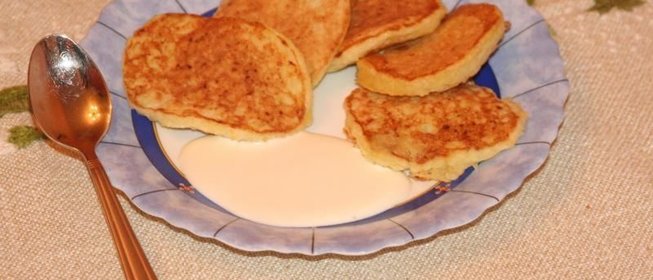 Кабачково-картофельные овощные оладьи