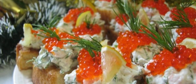 Скаген-шведские тосты