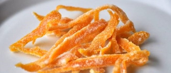 Цукаты из апельсиновых корок классические