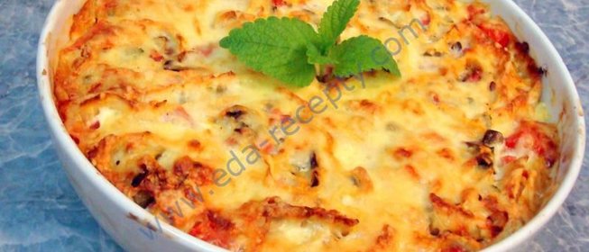 Запеканка Не пицца