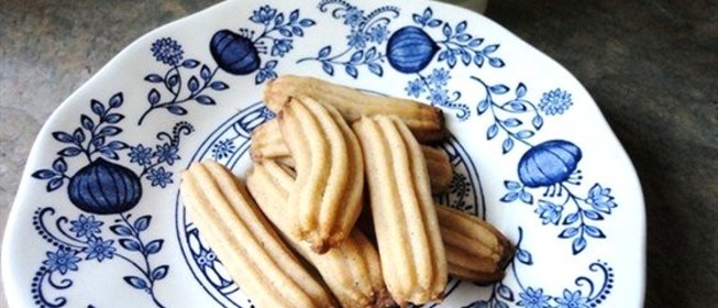 Ванильное печенье со сливочным сыром