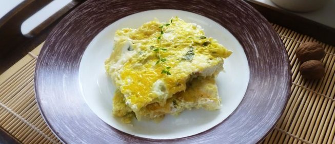 Запеканка из кабачков с фетой