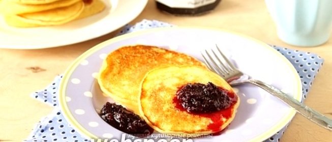 Оладьи на сметане
