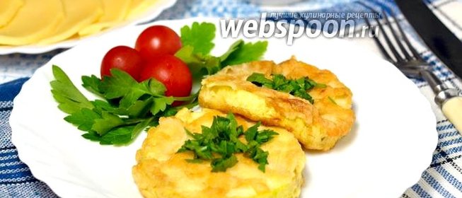 Омлет в кольце из кабачка