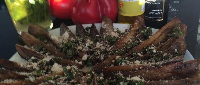 Баклажаны с мятой по-сицилийски