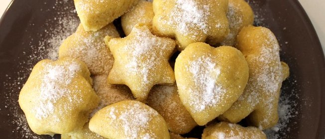 Мягкое апельсиновое печенье без яиц