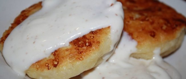 Нежные сырники без яиц