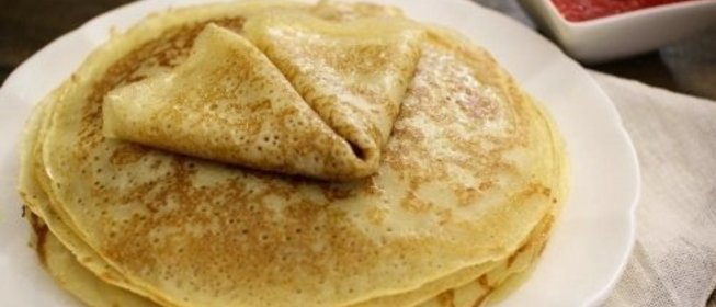 Блинчики на завтрак