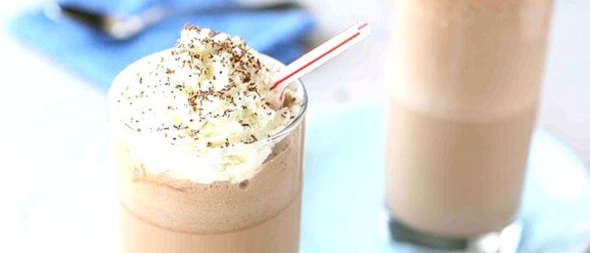 Фраппе с коньяком и кофе