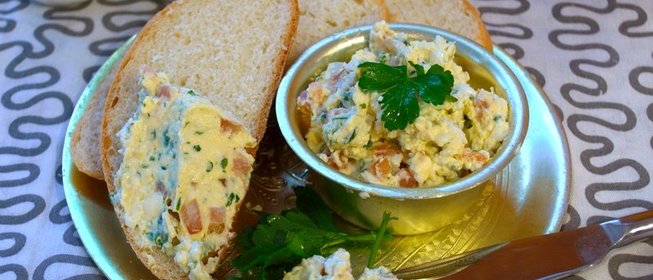 Закуска из плавленого сырка