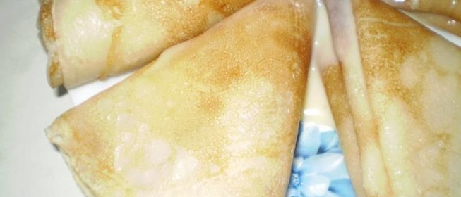 Блины на кефире