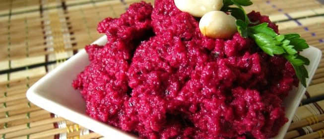 Свекольное песто