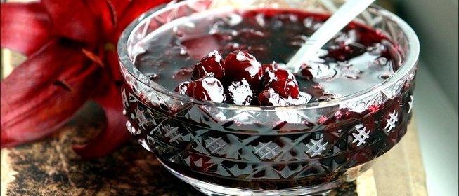 Варенье из черешни без сахара