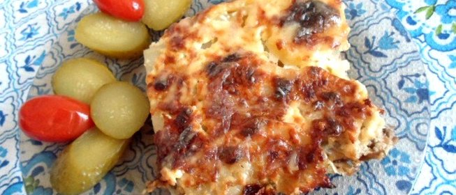 Мясная запеканка