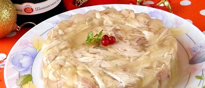 Холодец из свиных ножек