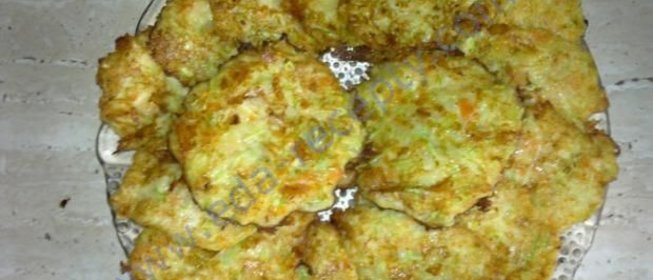 Кабачковые оладьи без муки