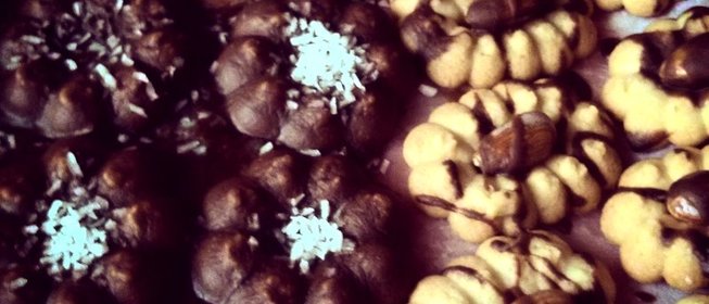 Сливочное печенье с лимонной цедрой