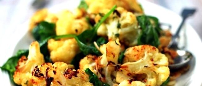 Цветная капуста в кляре на сковороде